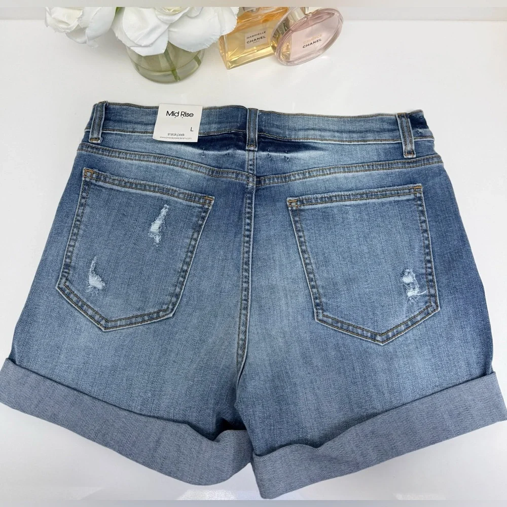Sneak Peek Tomboy Denim Shorts